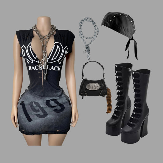 1997 Graphic Tee Dress